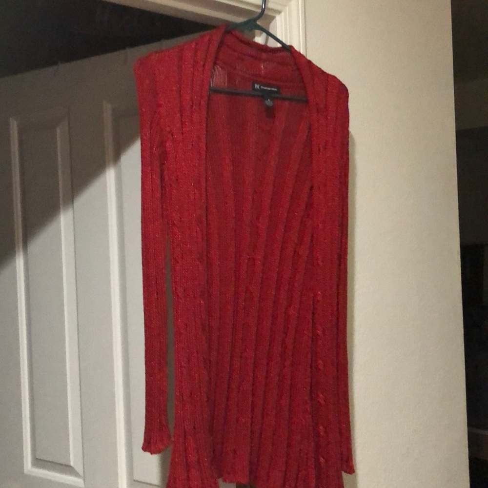 Red sweater